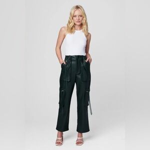 Blank NYC baxter vegan leather cargo IN DON'T FORGET PANT Size: 26 New With Tags